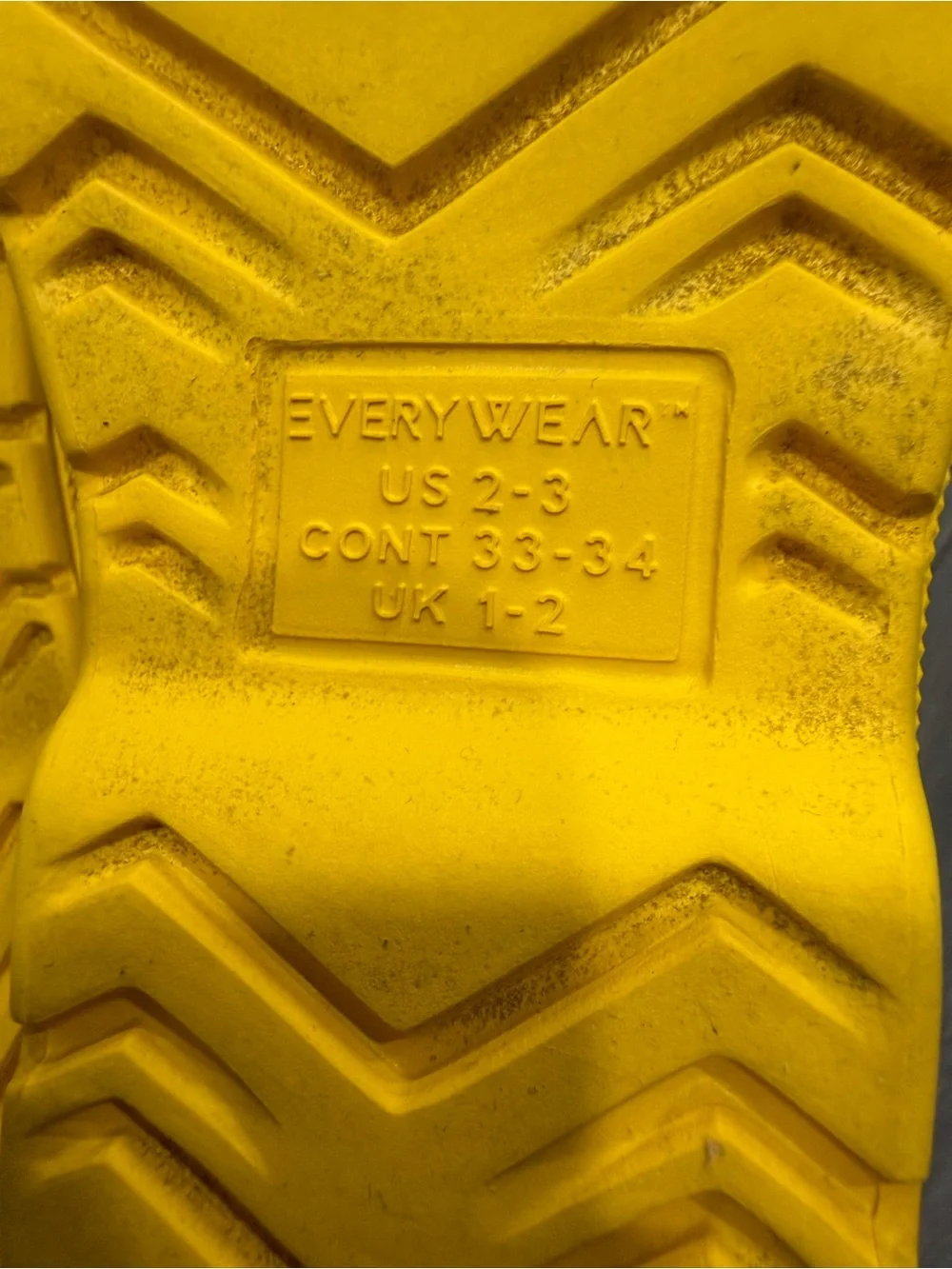 Totes yellow rain boots